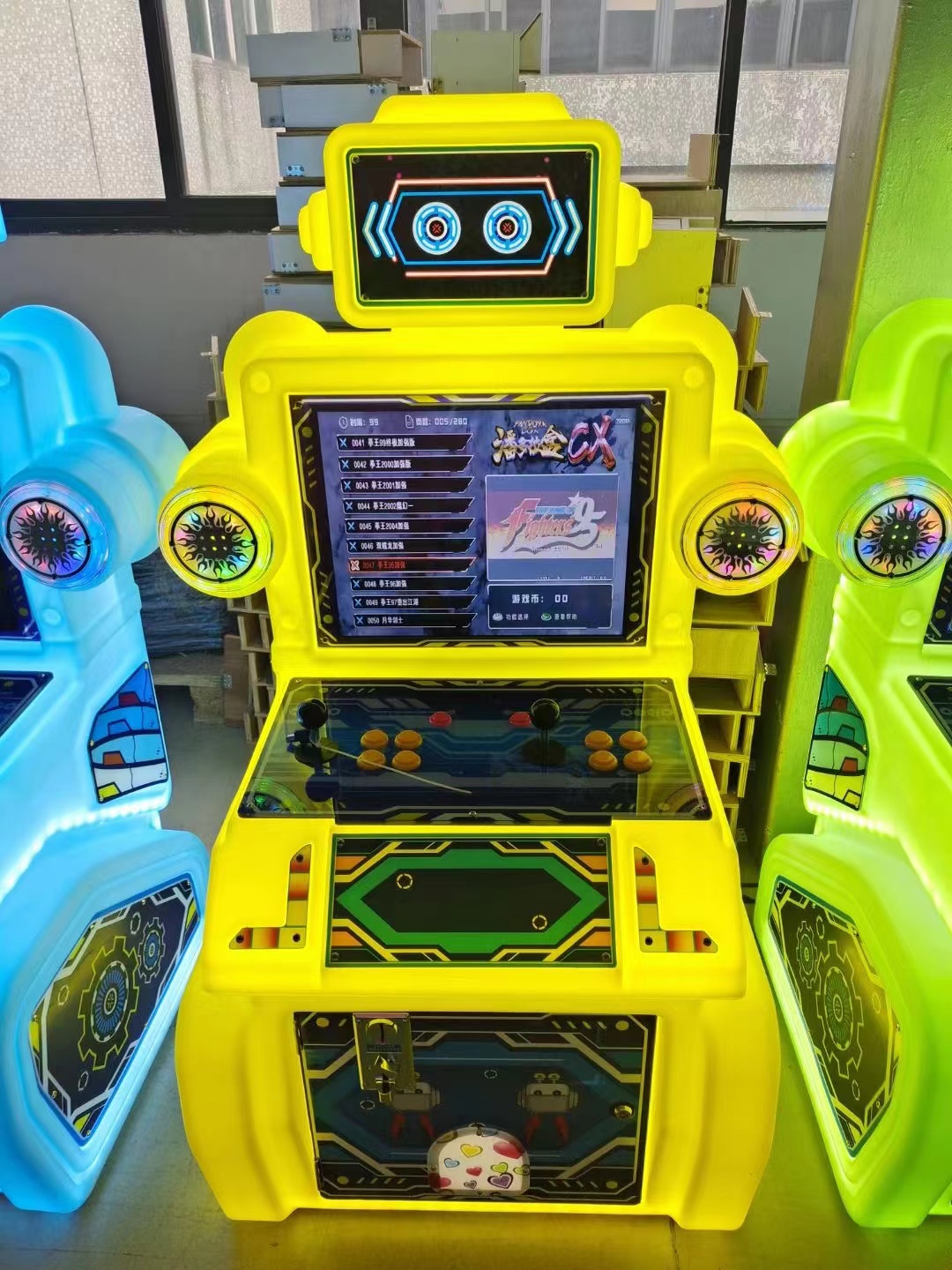 Consola de juegos para niños robot