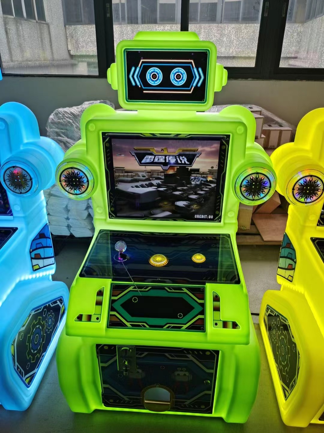 Consola de juegos para niños robot