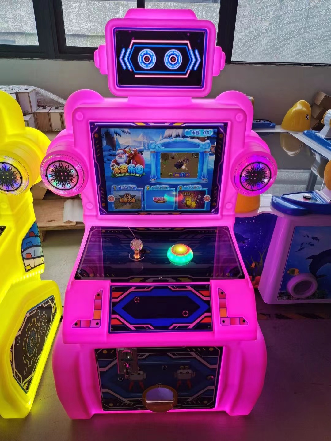 Consola de juegos para niños robot